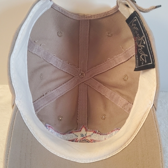 LIFE Is Good Tan Head Shots By KC Caps Baseball Hat - Picture 11 of 12